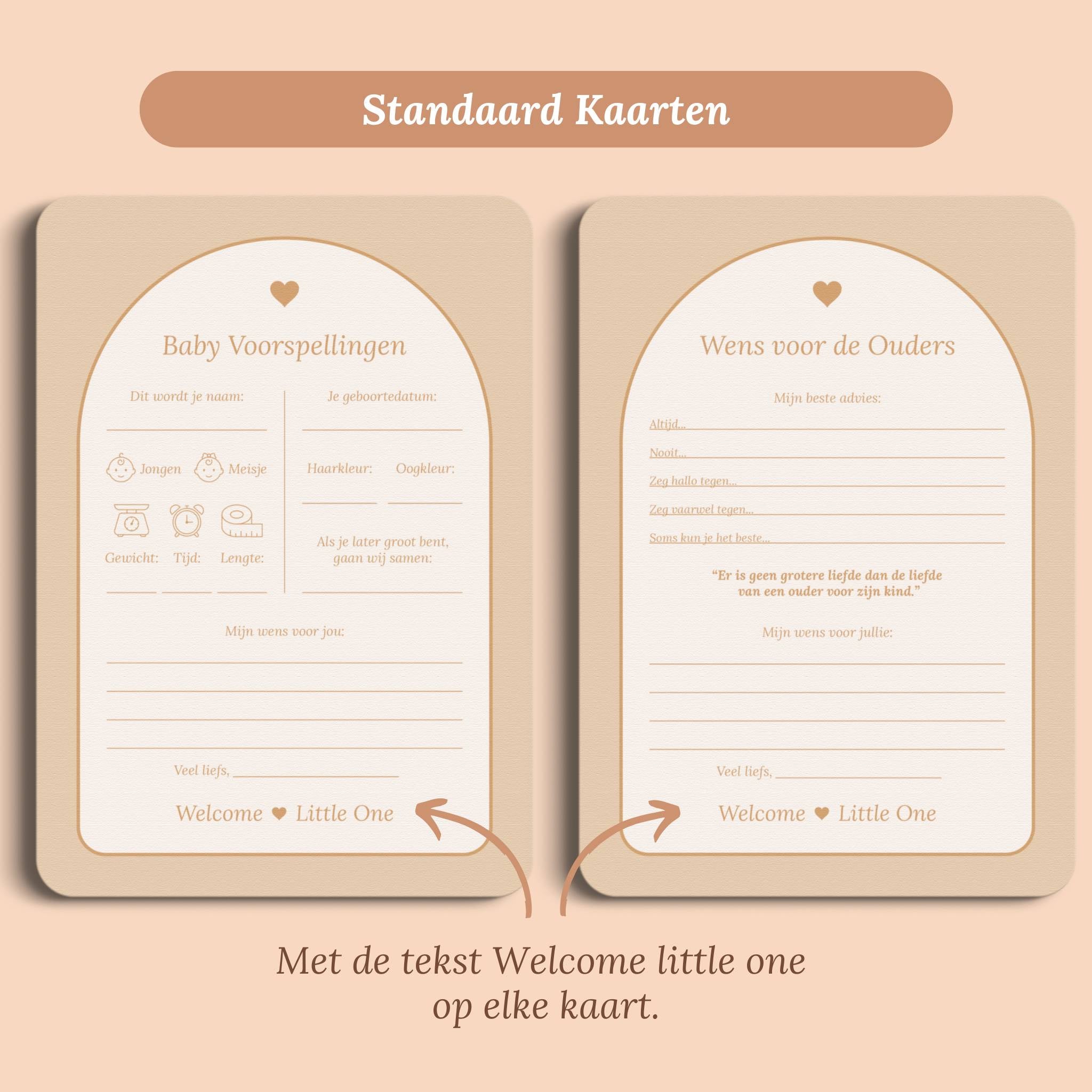 Invulkaarten Pakket | Boho Zand met Beertje