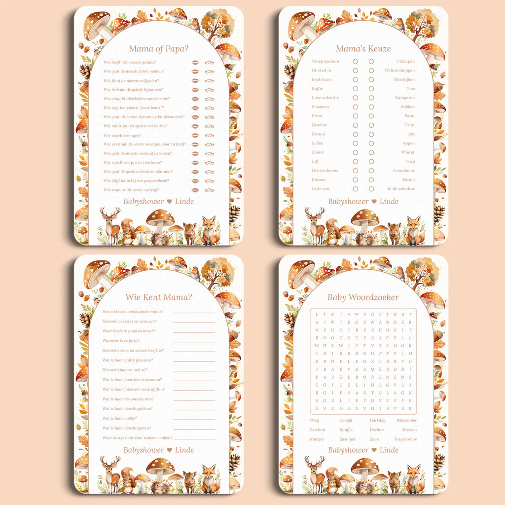 Spellenpakket 2 | Bosdieren