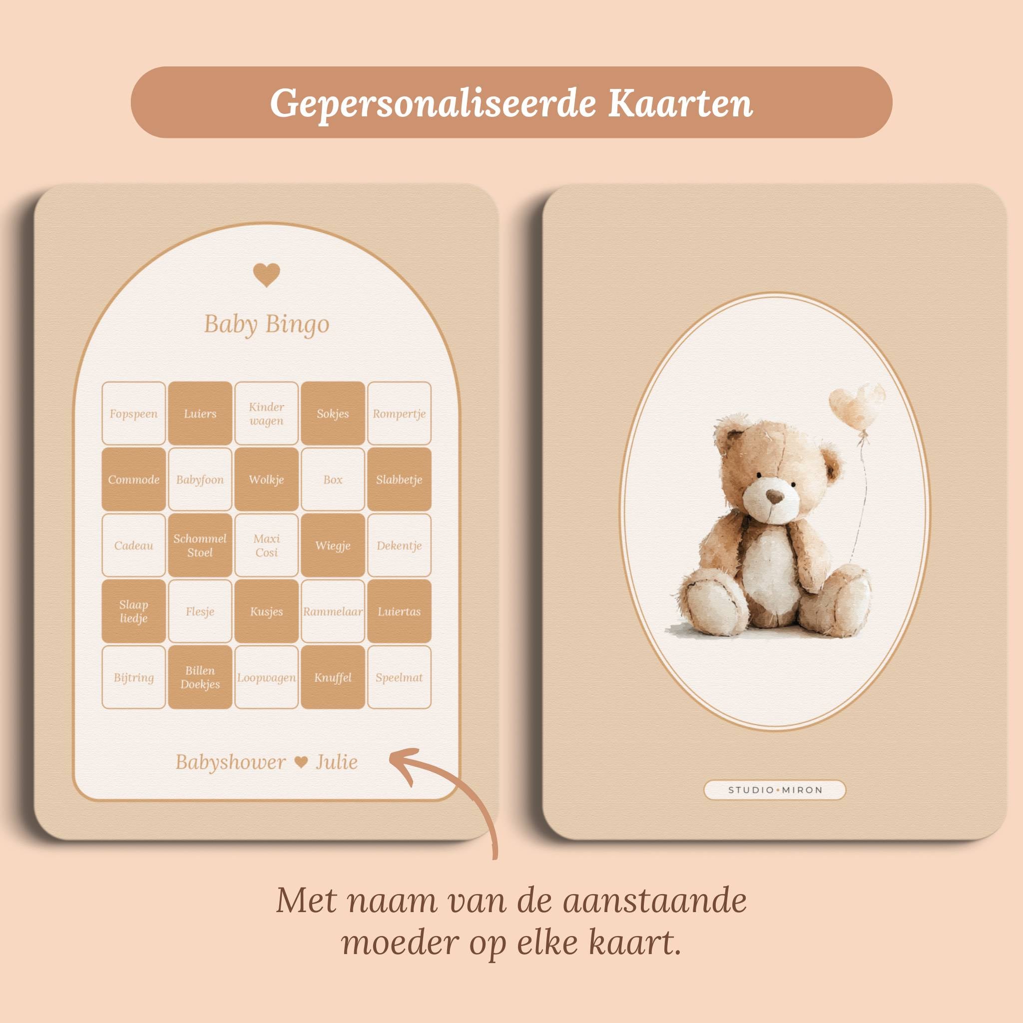 Baby Bingo | Boho Zand met Beertje