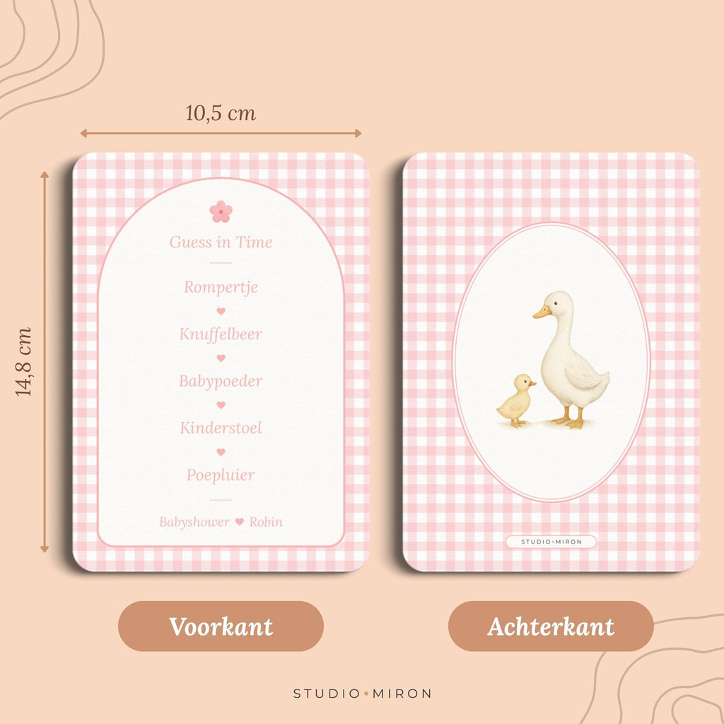 Guess in Time | Gingham Roze