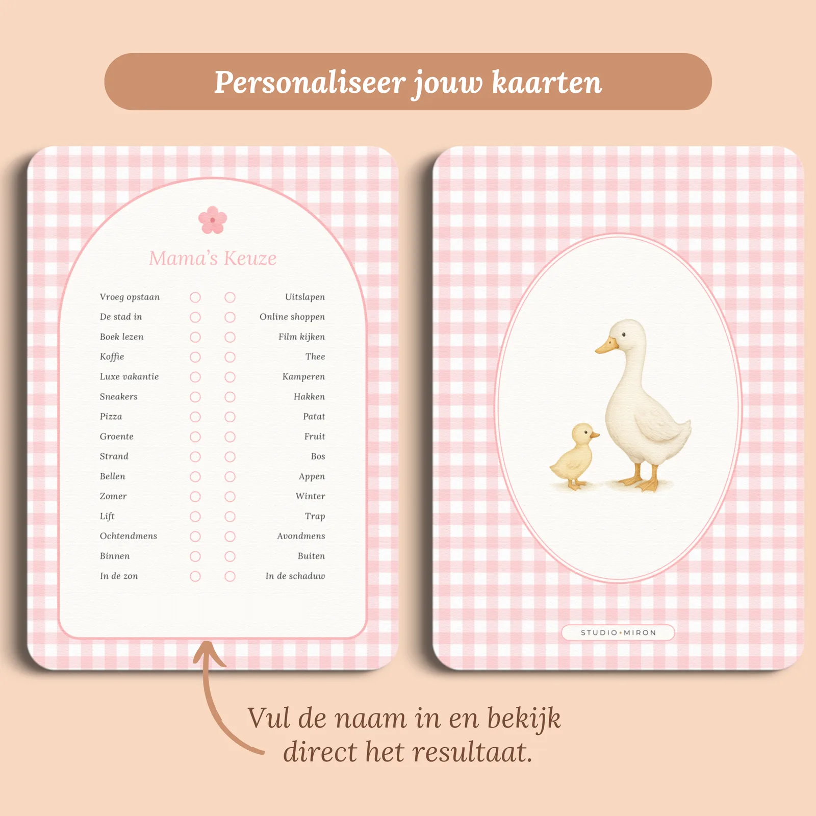 Anteprima del biglietto con il nome che inserisci